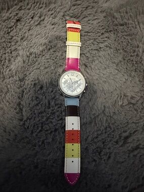 Coach Women’s Multicolor Leather Strap Watch - Fashion Bracelet Style